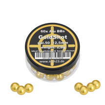 Gold-Shot Aluminiumballs / Aluminiumgeschosse Kal .50 -...