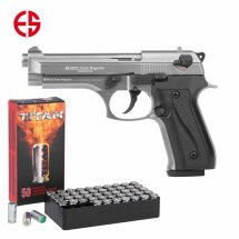 SET Ekol Firat Magnum Schreckschuss Pistole Titan 9 mm...