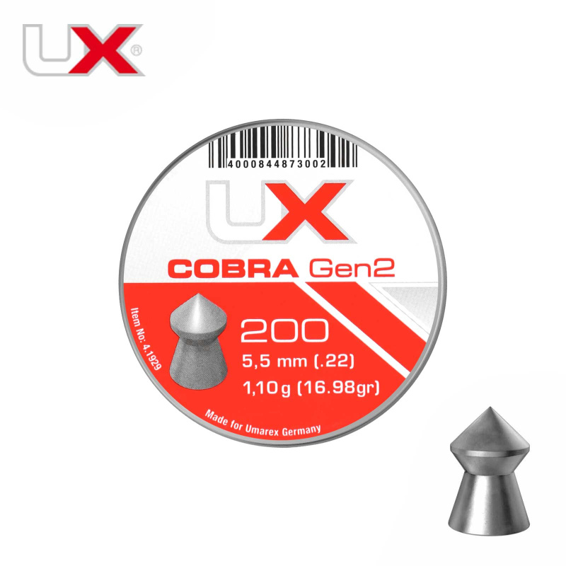 UX Cobra Spitzkopfdiabolos Gen2 5,5 mm