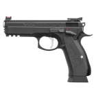 CZ 75 SP-01 ACCU Softair-Co2-Pistole Schwarz Kaliber 6 mm BB Blowback (P18)