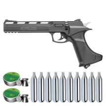 SET AirmaX CP400 Gen. 2 4,5 mm Diabolo (P18) Co2-Pistole