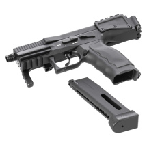 Komplettset B&T USW A1 Softair-Co2-Pistole Schwarz Kaliber 6 mm BB Blowback (P18)