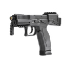 Komplettset B&T USW A1 Softair-Co2-Pistole Schwarz Kaliber 6 mm BB Blowback (P18)