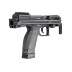 Komplettset B&T USW A1 Softair-Co2-Pistole Schwarz Kaliber 6 mm BB Blowback (P18)