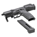 Komplettset B&T USW A1 Softair-Co2-Pistole Schwarz Kaliber 6 mm BB Blowback (P18)
