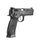 CZ 75 SP-01 Shadow Softair-Pistole Schwarz Kaliber 6 mm BB Gas Blowback (P18)