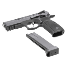Komplettset CZ 75 SP-01 Shadow Softair-Pistole Schwarz Kaliber 6 mm BB Gas Blowback (P18)