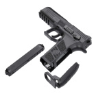 Modell II. Wahl - CZ P-09 Duty 4,5 mm Diabolo/Stahl BB Co2-Pistole Blow Back (P18)
