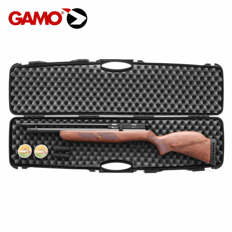 Kofferset Gamo Coyote Wood - Pressluftgewehr Kaliber 4,5 mm Diabolo (P18)