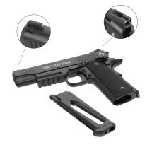 Modell II. Wahl - Colt Government M45 CQBP 4,5 mm Stahl-BB Blow Back Co2-Pistole (P18)