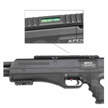 Modell II. Wahl - Reximex Apex Schwarz Pressluftgewehr 4,5 mm (P18)