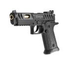 Komplettset Eite Force 2011 Schwarz Softair-Co2-Pistole Kaliber 6 mm BB (P18)