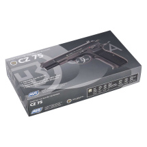 CZ 75 Softair-Pistole Schwarz Kaliber 6 mm BB Gas Blowback (P18)