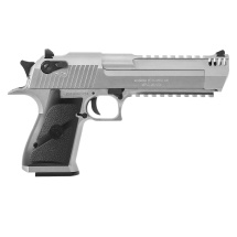 Modell II. Wahl - Cybergun Desert Eagle .50AE L6 Silber Softair-Pistole Vollmetall Kaliber 6 mm BB Gas Blowback (P18)