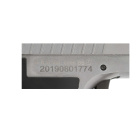 Modell II. Wahl - Cybergun Desert Eagle .50AE L6 Silber Softair-Pistole Vollmetall Kaliber 6 mm BB Gas Blowback (P18)