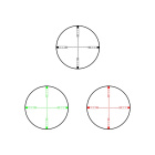 Modell II. Wahl - 4komma5 Zielfernrohr 4-16x40 AOMC Mildot beleuchtet mit 11 mm Montagen