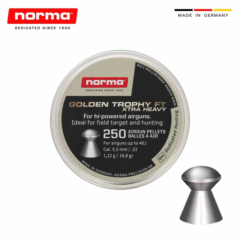 Norma Golden Trophy FT Xtra Heavy Diabolos 5,5 mm