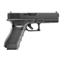 Modell II. Wahl - Glock 17 Gen4 Co2-Pistole Kaliber 4,5 mm Stahl BB Blowback (P18)