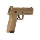 Modell II. Wahl - SIG SAUER P320 Coyote TAN Blow Back 4,5 mm Diabolo Co2-Pistole (P18)