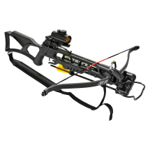 Modell II. Wahl - SET Recurvearmbrust Man Kung Anaconda XB23 Schwarz 175 lbs (P18)