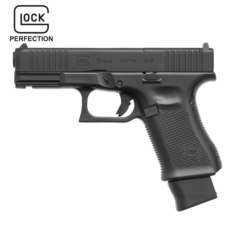 Modell II. Wahl - Umarex Glock 19 Gen5 MOS Co2-Pistole Kaliber 4,5 mm Stahl BB (P18)