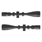 Modell II. Wahl - 4komma5 Zielfernrohr 6-24x50 AOMC Mildot beleuchtet 3 Farben mit 11 mm Montagen