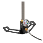 Leader PCP-Pressluftpumpe / Handpumpe mit Manometer und mit 1/8" Schnellfülladapter für Pressluftwaffen