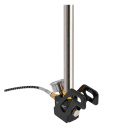 Leader PCP-Pressluftpumpe / Handpumpe mit Manometer und mit 1/8" Schnellfülladapter für Pressluftwaffen