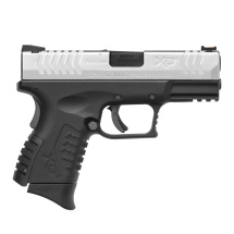 Komplettset Springfield XDM Compact Bicolor 6 mm BB Softair-Pistole Gas Blowback (P18)