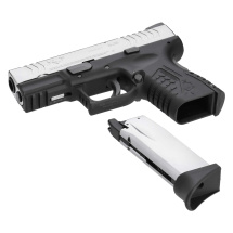 Komplettset Springfield XDM Compact Bicolor 6 mm BB Softair-Pistole Gas Blowback (P18)