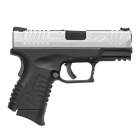 Komplettset Springfield XDM Compact Bicolor 6 mm BB Softair-Pistole Gas Blowback (P18)