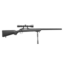 GSG MB03 Sniper Schwarz Softair-Gewehr Kaliber 6 mm BB Federdruck (P18) + Zielfernrohr 3-9x40