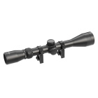 GSG MB03 Sniper Schwarz Softair-Gewehr Kaliber 6 mm BB Federdruck (P18) + Zielfernrohr 3-9x40