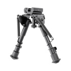 4komma5 Bipod / Zweibein  mit Rändelschraube 16-23 cm
