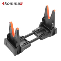 4komma5 Gewehrauflage Schwarz/Orange