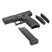 Modell II. Wahl - CZ 75 P-10C Schwarz Softair-Co2-Pistole Schwarz Kaliber 6 mm BB Blowback (P18)