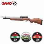 SET Gamo Coyote Wood - Pressluftgewehr Kaliber 4,5 mm Diabolo (P18) + 1250 Diabolos