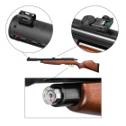 SET Gamo Riser Punisher Pressluftgewehr 4,5 mm (P18) + 1250 Diabolos