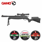 SET Gamo Arrow Sniper Pressluftgewehr 4,5 mm (P18) + 3-9x40 WR Zielfernrohr + Zweibein + 1250 Diabolos
