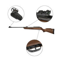 SET Gamo Luftgewehr Hunter 440 - Kaliber 5,5 mm Diabolo (P18) + 750 Diabolos