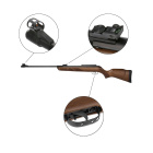 SET Gamo Luftgewehr Hunter 440 - Kaliber 5,5 mm Diabolo (P18) + 750 Diabolos