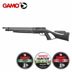 SET Gamo Coyote Schwarz - Pressluftgewehr Kaliber 5,5 mm Diabolo (P18) + 750 Diabolos