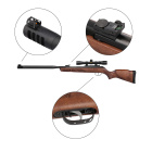 SET Gamo Luftgewehr Hunter Maxxim IGT - Kaliber 5,5 mm Diabolo (P18) + 4x32 Zielfernrohr + 750 Diabolos