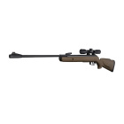 SET Gamo Luftgewehr Big Cat 1000 E Barricade Knicklauf Kaliber 5,5 mm Diabolo (P18) + 4x32 WR Zielfernrohr + 750 Diabolos