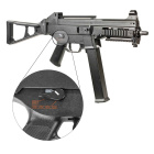 Modell II. Wahl - Heckler & Koch UMP Sportsline S-AEG Softair-Gewehr Kaliber 6 mm BB (P18) + Akku und Ladegerät