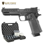 Komplettset Elite Force Rogue 11 Softair-Co2-Pistole Kaliber 6 mm BB Blowback (P18)