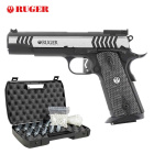 Komplettset Ruger SR1911 Competition Softair-Co2-Pistole Two-Tone-Finish Kaliber 6 mm BB Blowback (P18)