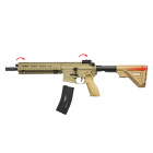Heckler & Koch HK416 A5 Sportsline EyeTrace S-AEG Softair-Gewehr Kaliber 6 mm BB Grünbraun (P18)