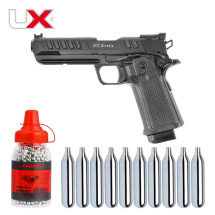SET Umarex UX Stratix Schwarz Kaliber 4,5 mm Stahl BB...