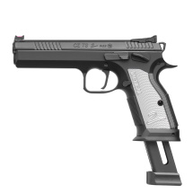 Modell II. Wahl - CZ TS 2 Softair-Co2-Pistole Silver Kaliber 6 mm BB Blowback (P18)